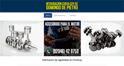 Desktop Screenshot of nitruracionchivilcoy.com