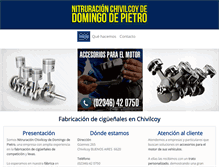 Tablet Screenshot of nitruracionchivilcoy.com